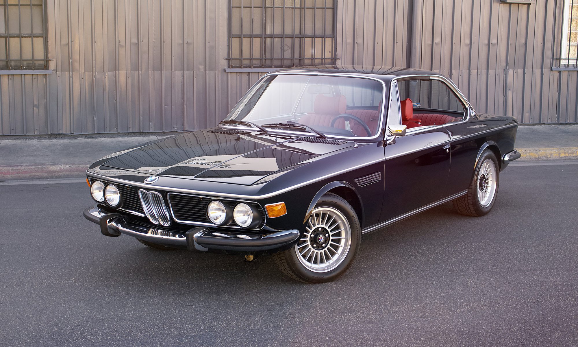 1973 Bmw 3 0cs Coupe Black And Red Coupe King
